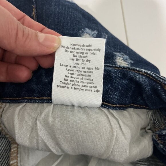 Judy Blue Boyfriend Fit Jeans Women's Size 27 Distressed Grunge - Picture 7 of 10